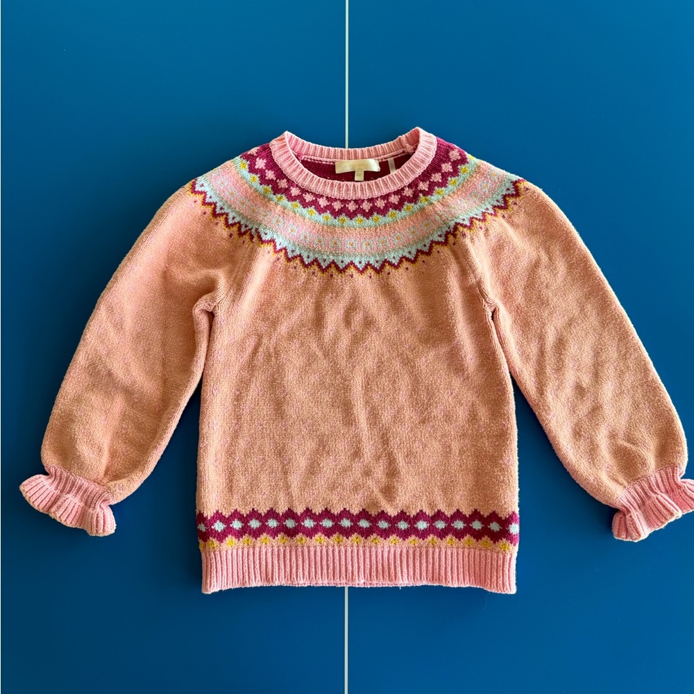Love Shack Fancy girls size 8-9Y sweater